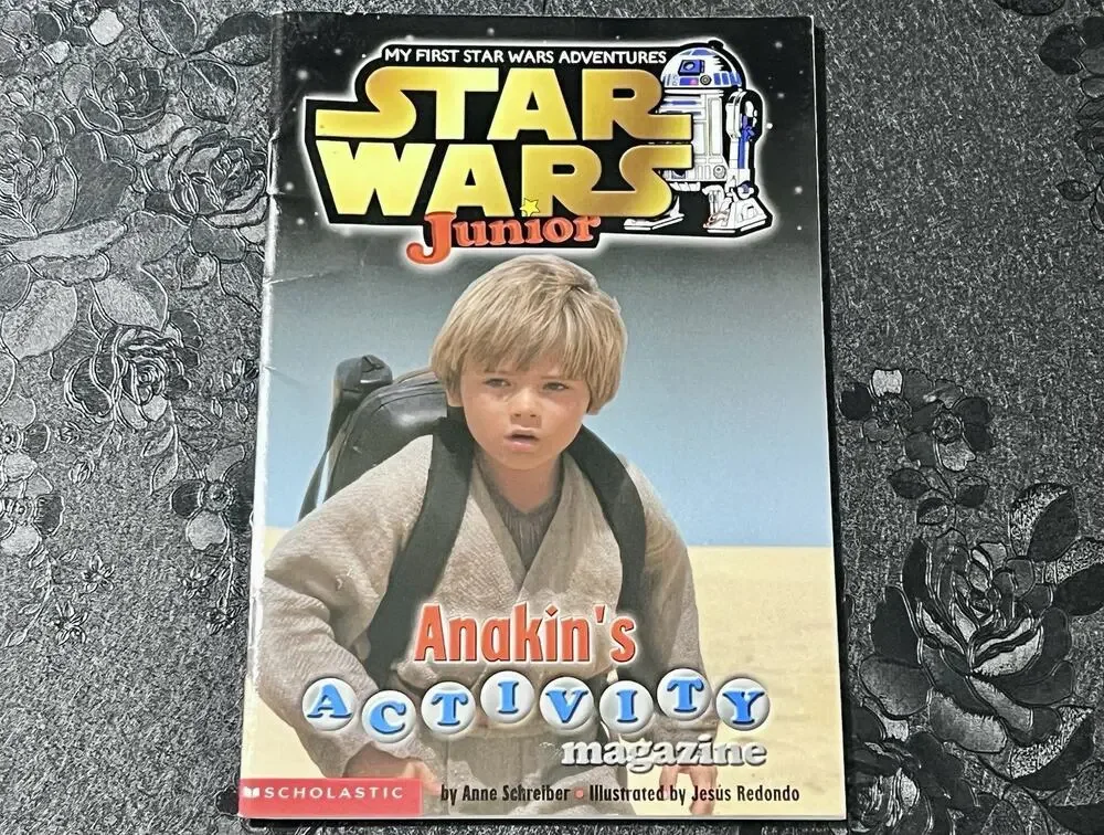 Star Wars Junior Anakin's Acrivity Magazine Oct 1999 Anne Schreiber